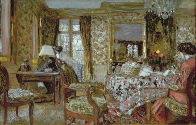 インテリア、1904 作： Edouard Vuillard